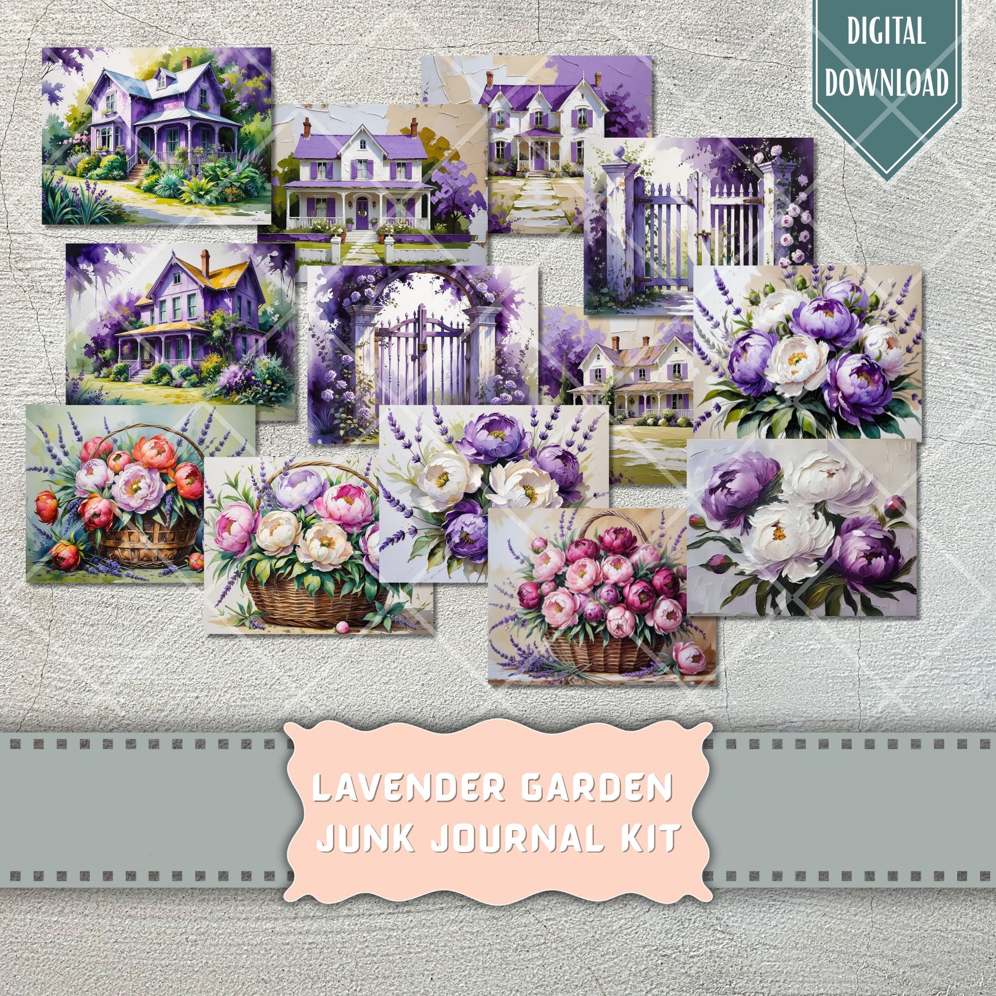 bee, Lavender flower paper for junk journals printable, Peony, Peonies, Purple, lavender, red, Tag, Folio, Craft, EPHEMERA, Collage Sheet, Nature, coffee, Garden Planner Junk Journal Kit,, Sew Gift Idea, Stickers,  Junk Journal, Pages, Holiday, Shabby, Pink, Fussy Cut, Vintage, Summer, Floral, Fall, Harvest, Sun, Gold, Printable, Digital Download